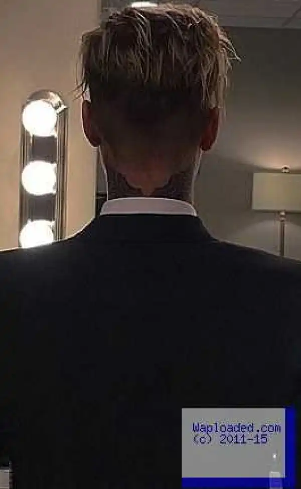 Photos: Justin Bieber Gets New Neck Tattoo